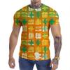 New Summer European and American Fashion New Personalized Printed Men's Wear Street Leisure Sports 3D T-shirt