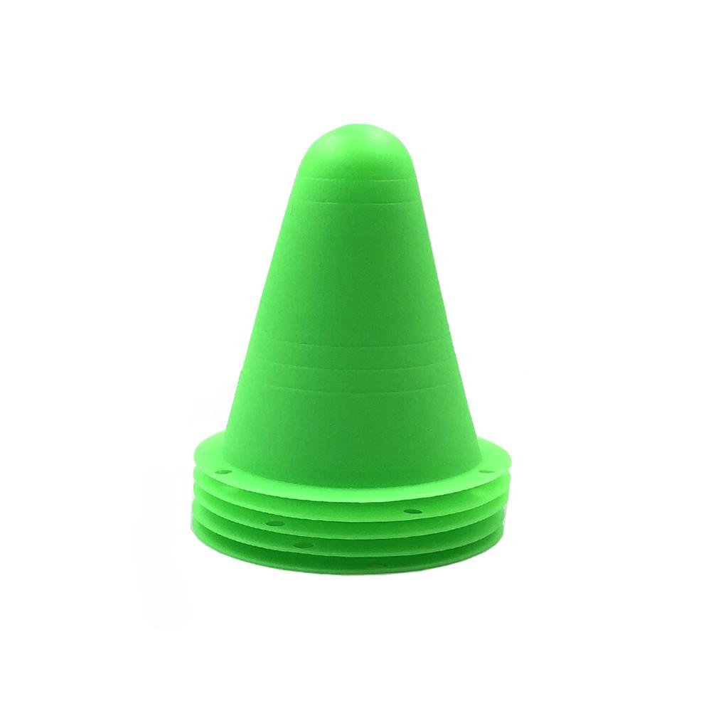 5Pcs/Set Inline Skating Skateboard Mark Cups Soccer Rugby Speed Training Equipment Marker Cones Slalom Roller Skate Pile Cup
