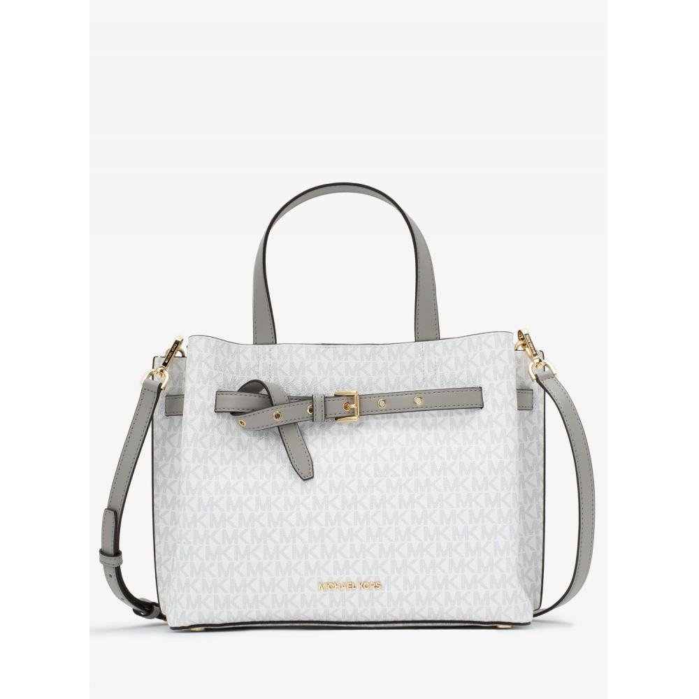 

СУМКА MICHAEL KORS EMILIA БОЛЬШАЯ MK SIGNATURE 35F0GU5S3B3535 ЯРКИЙ БЕЛЫЙ