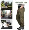 Autumn Men's Multifunctional Cargo Pants - Loose Fit, Multi-Pocket, Outdoor Casual Cotton Trousers