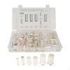 190Pcs Wire Copper Butt Connector Fitting Ferrules Kits Assortment