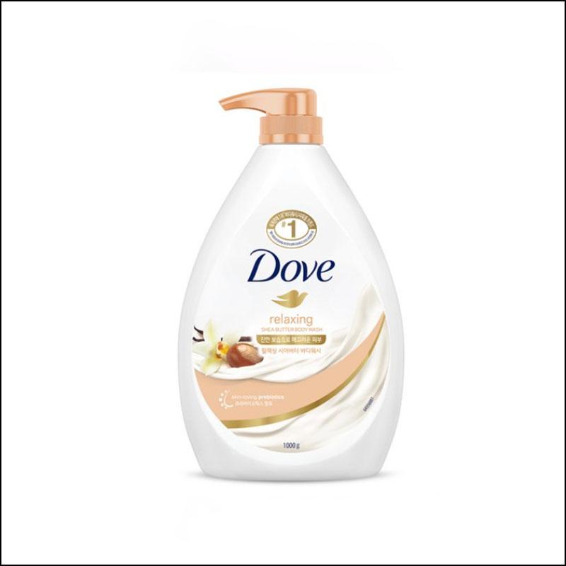 Dove relaxing shea butter body wash 1000ml