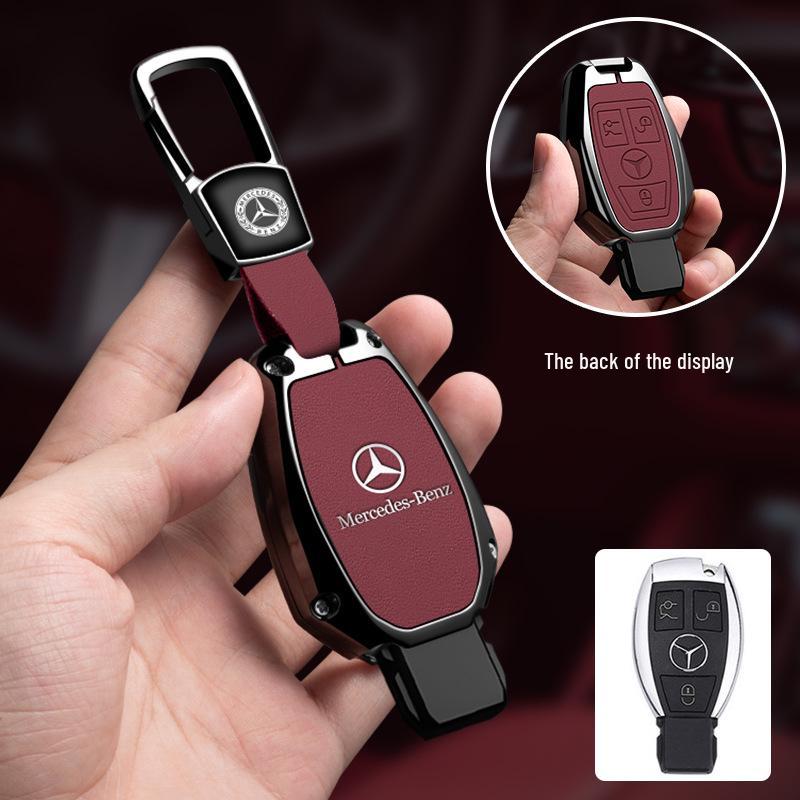 Mercedes High-End Schlüsselhülle für E300L, C260L, GLC, A200L, GLB, GLE