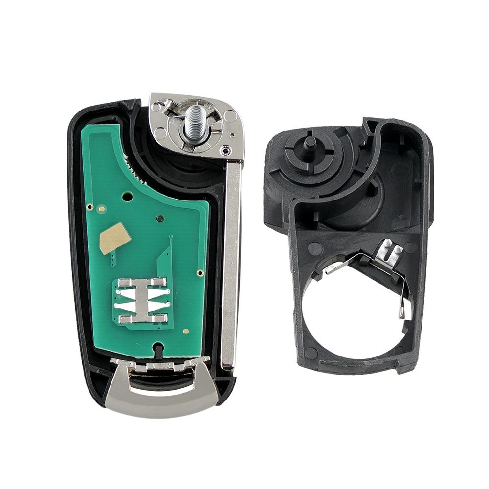 Blanko Funkschlüssel 2 Tasten OPEL Corsa D Meriva B zum Programmieren