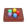 Dice 5 Gonggi Jack Stone Pebbles Set Funny Gonggi Korean Game Traditional Play Game Hand Eye Coordination Training Board Game