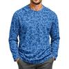 Men's Corduroy Long Sleeve Neck Top for Everyday Casual Wear
