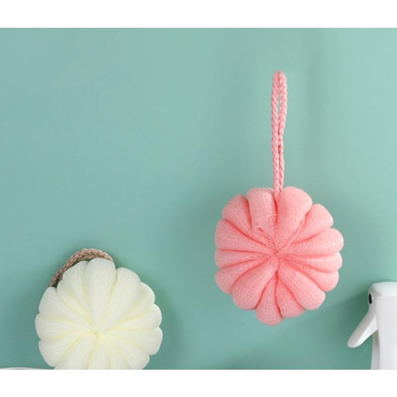 2pcs Large Soft Bath Ball - Experience the Luxury of Floral-Shaped Artifacts in Your Bath
