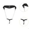 Adjustable Saxophone Neck Strap with Lightweight PU Leather Design