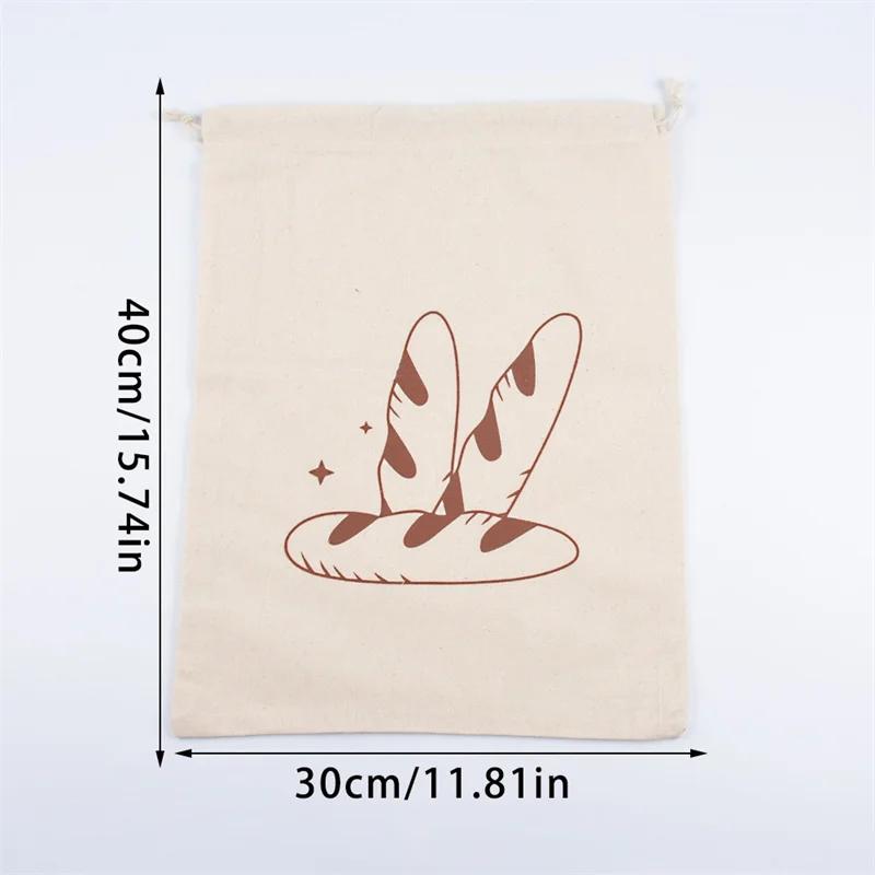 

Large Reusable Batmans Cotton Drawstring Storage Bag Linen Bread Bags Homemade Bread Fresh Eco Friendly Keeping Kitchen Containe