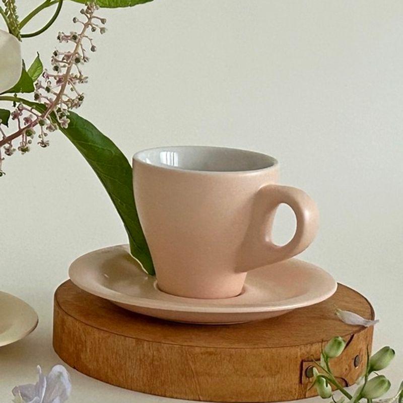 Elegant Table Chloris Coffee Cup Set 4 Colors Newlywed Home Cafe Housewarming Gift