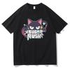 Blue Anime Archive T Shirts Sugar Rush Funny Men_Women Clothing Unisex Streetwear Manga Cosplay Clothes Cotton Graphic T-Shirts#Color