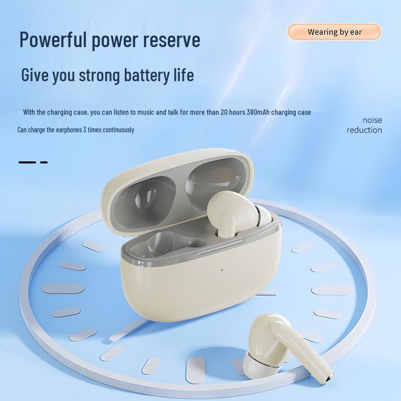 Universal Long-Lasting 3D Stereo Wireless Bluetooth Earbuds - In-Ear High-Fidelity, Comfortable Fit.