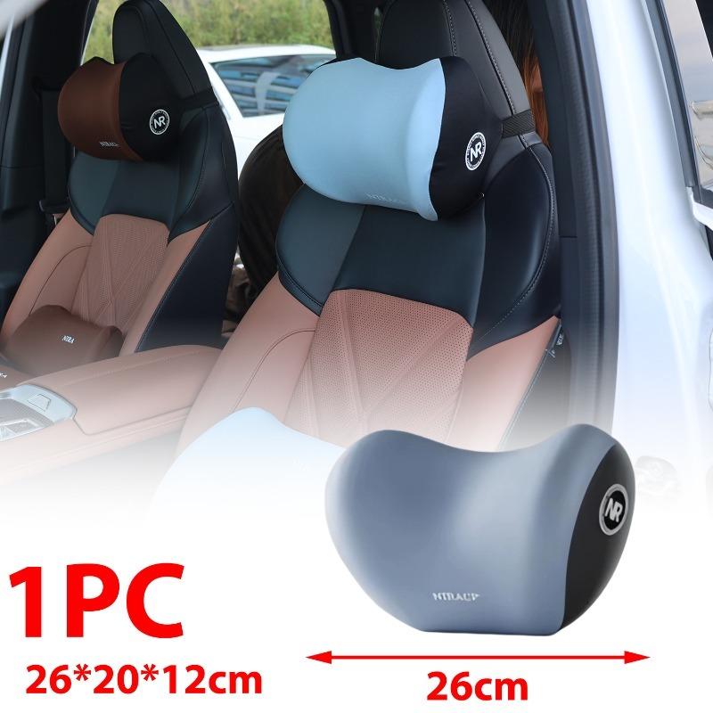 Auto Memory Foam Seat Cushion Set Pillow Support for Driving Comfort Headrest & Lumbar Car Back Neck Cushion Accessories