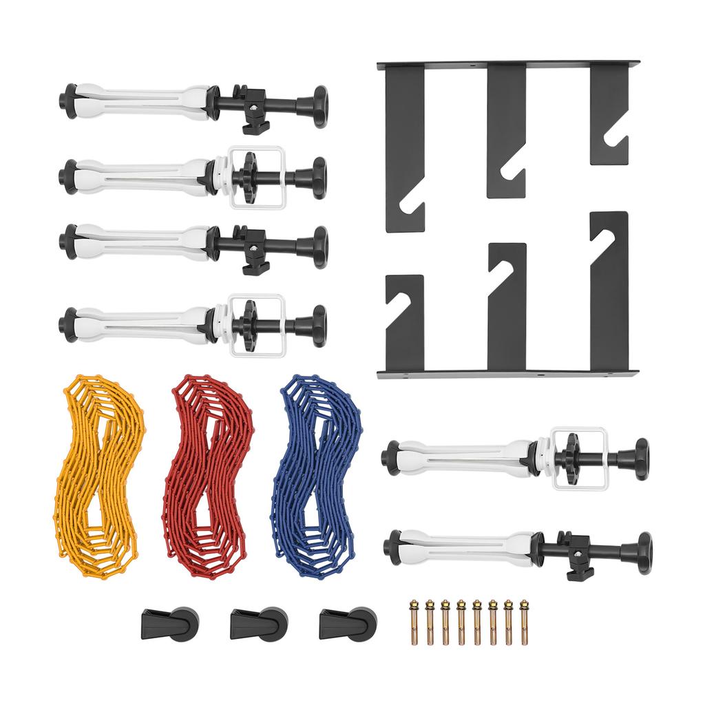 3 Roller Wall Mounted Manual Background Support System Wall Mount Backdrop Elevation Device Manual Photography Background Lifter