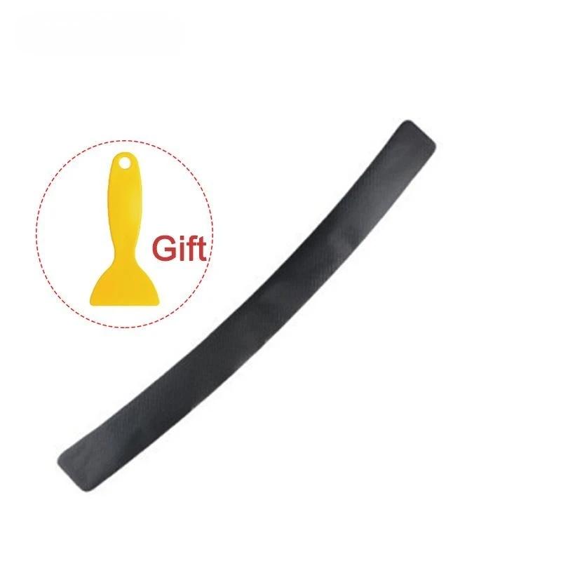 90cm Auto Heckklappe Stoßfänger Kohlefaser Aufkleber Schutzpolster Kratzschutz Abdeckung Antikollisionsschutz Abdeckleiste Aufkleber