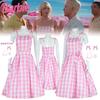 2023 Summer Season Barbie Cosplay Dress With Tight Polyester Fabric
