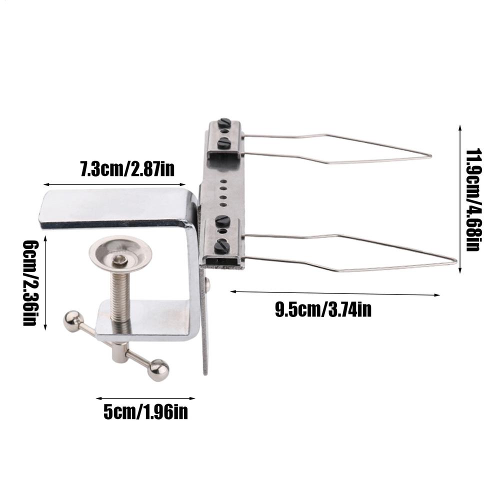 Button Threader For Sewing Machine Double-Headed Helper Tool Button Assist Tool Manual Clamp Fast Sewing Machine Accessories белый