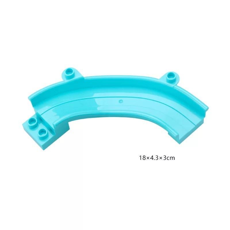 Compatible With Large Particles Building Block Car Track Bulk Parts Track Slide Accessories Children'S Educational Toys