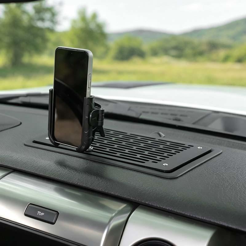 Panou de Control Central Suport Telefon Suport Raft Pentru Ford F150 2009-2014 Accesorii pentru Depozitare și Organizare