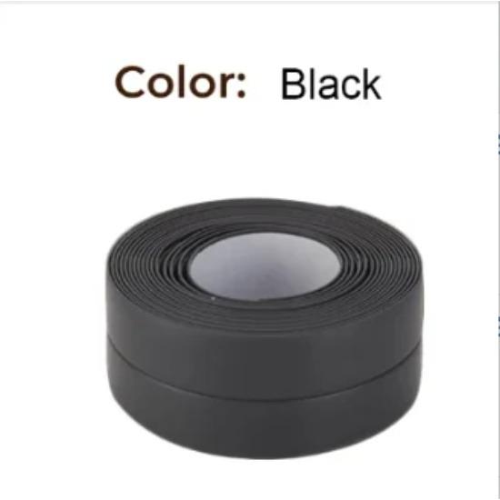 3,2 m selbstklebendes Dichtband PVC ölfest Küchenspüle Kantenabdichtband wasserdicht Badezimmer Toilette Eckwandaufkleber