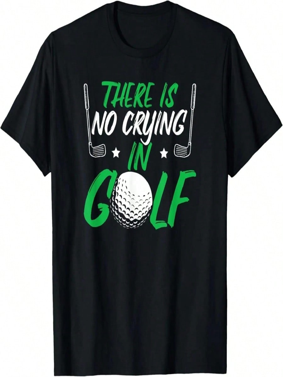 There Is No Crying In Golf T-Shirt S разноцветный
