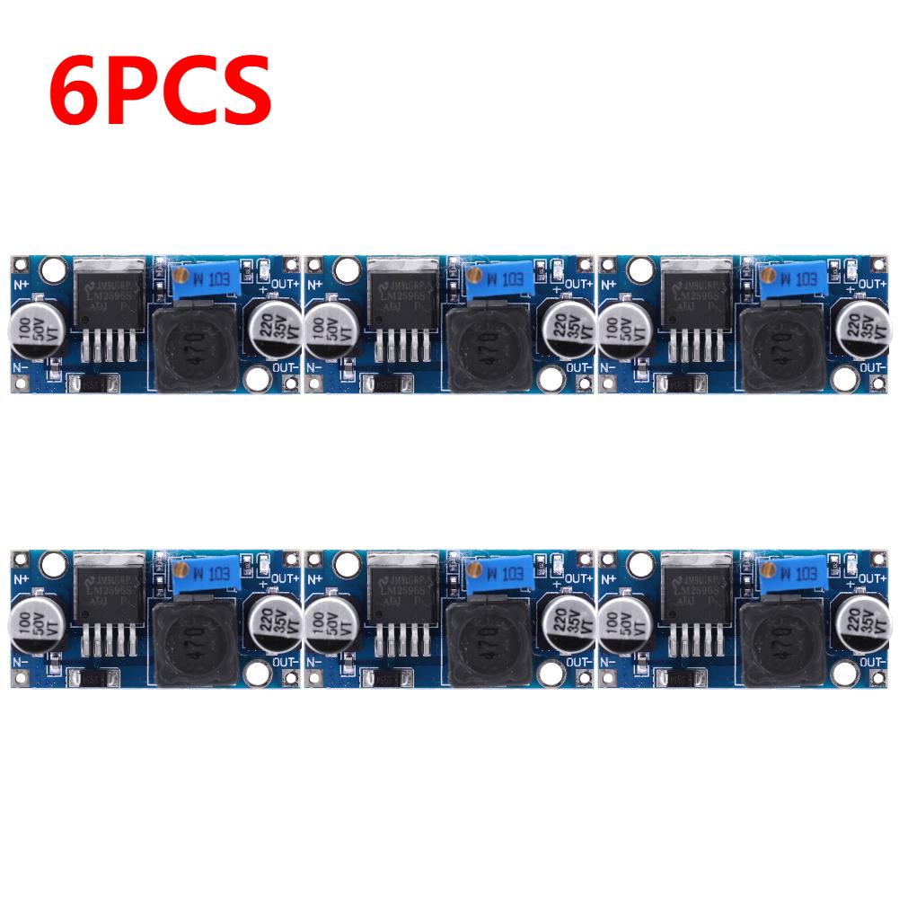 1-10PCS LM2596S DC-DC step-down Power Supply Module 3A Adjustable Step-Down Module LM2596 Voltage Regulator 3.2V-46V