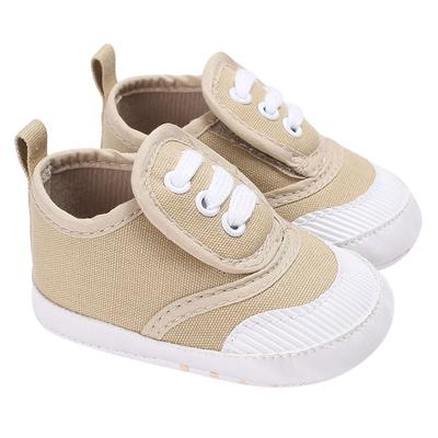 Newborn Baby Kid Girl Boy Splicing Bandage Soft Sole Casual Shoes Single Shoes L