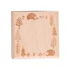 Original Light Retro Handbook Seal Message Box Series Cute Cat Garland Border Handbook Decorative Print Stamp