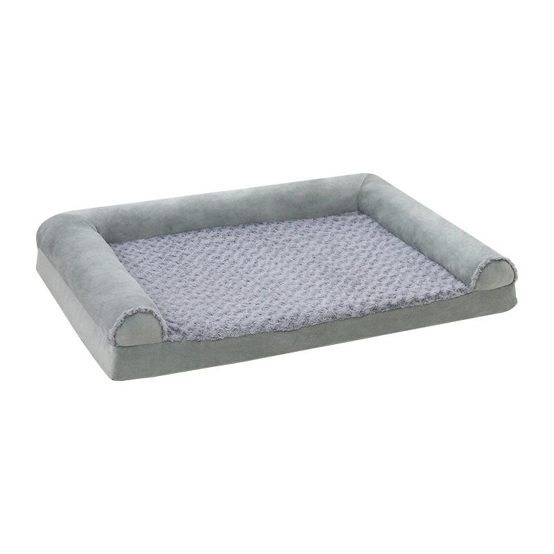 

Универсальный съемный и моющийся коврик для дивана для домашних животных, для собак, на все времена года, арктический бархатный коврик для собак, утолщенный и теплый коврик для кошек и собак на осень и зиму L(75cm*50cm*14cm)