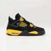 DH6927-017 Nike Air Jordan 4 Retro Thunder Lightning Black Tour Yellow Gold