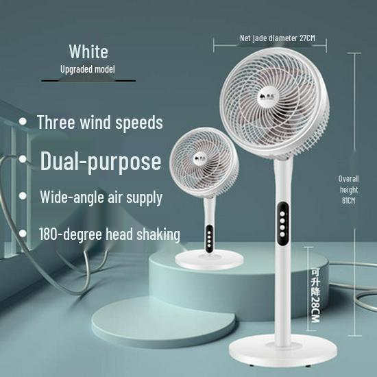 Silent Oscillating Camel Air Circulator Fan for Table & Floor - Ideal for Dorms & Homes