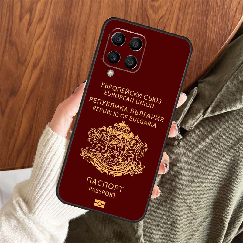 

Bulgaria Flag Passport Case For Samsung Galaxy M13 M33 M53 M15 M35 M55 M06 M16 M36 M56 M31 M12 M32 M52 M14 M34 M54 Samsung M31