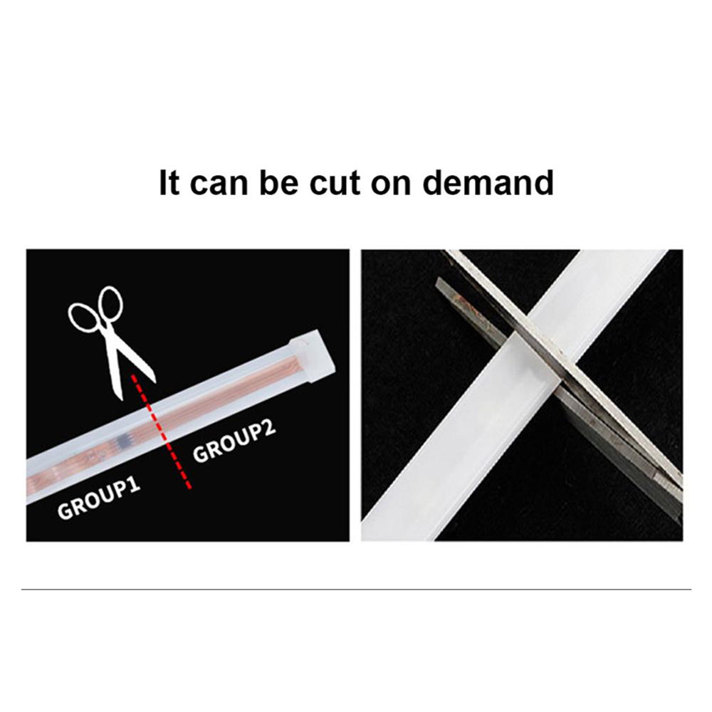 120cm Car Hood LED Daytime Running Light Strip Waterproof Flexible Lamp Decor