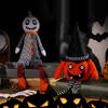 Handmade Pumpkin Specter Collectible Functional Pumpkin Specter Toy Ornament for Halloween Theme Parties and Event