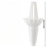 2PCS Universal Bottle Emptying Kit - Reusable Liquid Transfer Connector with No Waste Funnel Adapter, Compatible with Soap