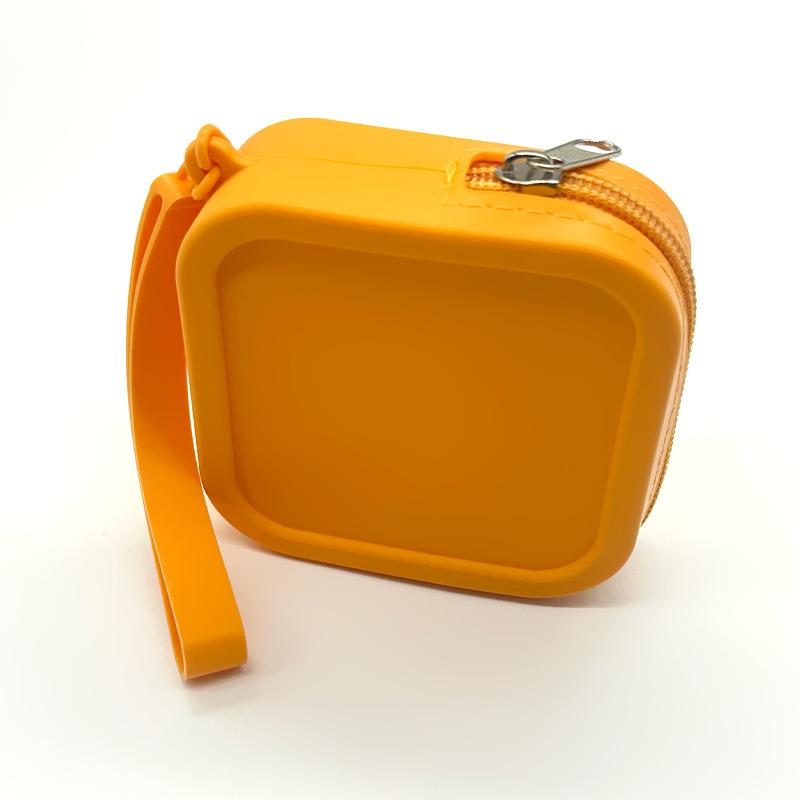 Silicone small square bag