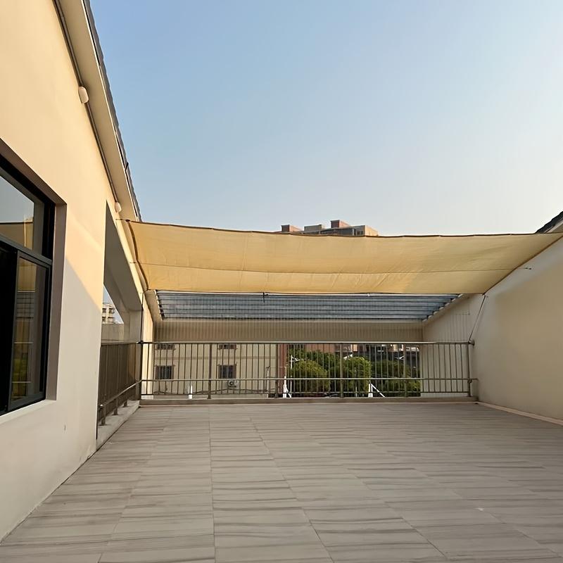 2x3M/3x4M Sonnenschutznetz für den Außenbereich, Verschlüsseltes und Verdicktes Sonnenschutznetz, Sonnenschutztuch für Schwimmbad, Garten, Balkon