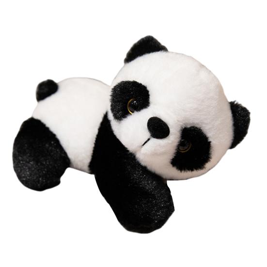Animal Plush Doll Shoulder Magnet Stuffed Animal Toy Cute Realistic Panda Raccoon Tiger Plushies Birthday Christmas Gifts for Boys Girls