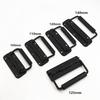 1pc Black Spring Folding Handle Luggage Movable Suitcase Iron Material Spring Handle Tool Box Container Drawer Movable Ring