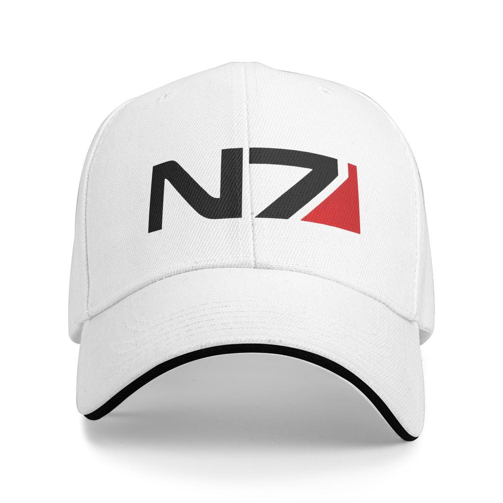Mass Effect N NorUnisexdy Baseball Caps Retro Sandwich Cap Unisex Adjustable Caps Hat Outdoor