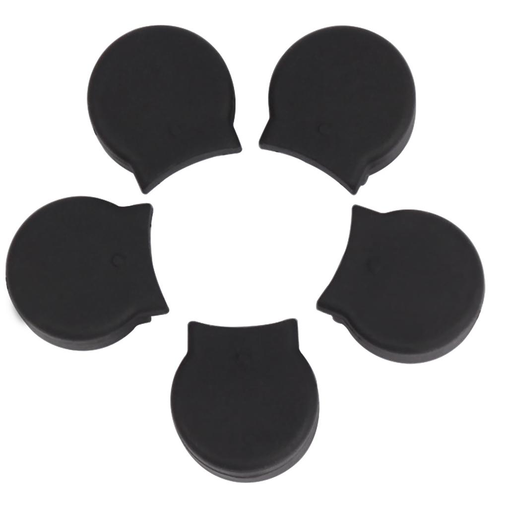 5Pcs Soft Rubber Clarinet Thumb Rest Pad Universal Thumb Cushions Protectors Finger Cover Clarinet Saxophone Parts