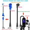 Portable Type-2 EV Charger Wall Auto Recognition 16A/32A 3.5KW/7KW 5M Single-Phase  With LCD Display Bluetooth WIFI APP Control