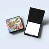 Flowers Diamond Painting Notecard Box Gem Painting Memo Pad Holder Mosaic Kit Rhinestones Post It Dispenser for DIY Art Craft