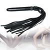 Faux Leather Spanking Fetish Whip Toys for Sensation Flogger Sex Play Ergonomic Non-Slip Handle BDSM Whip