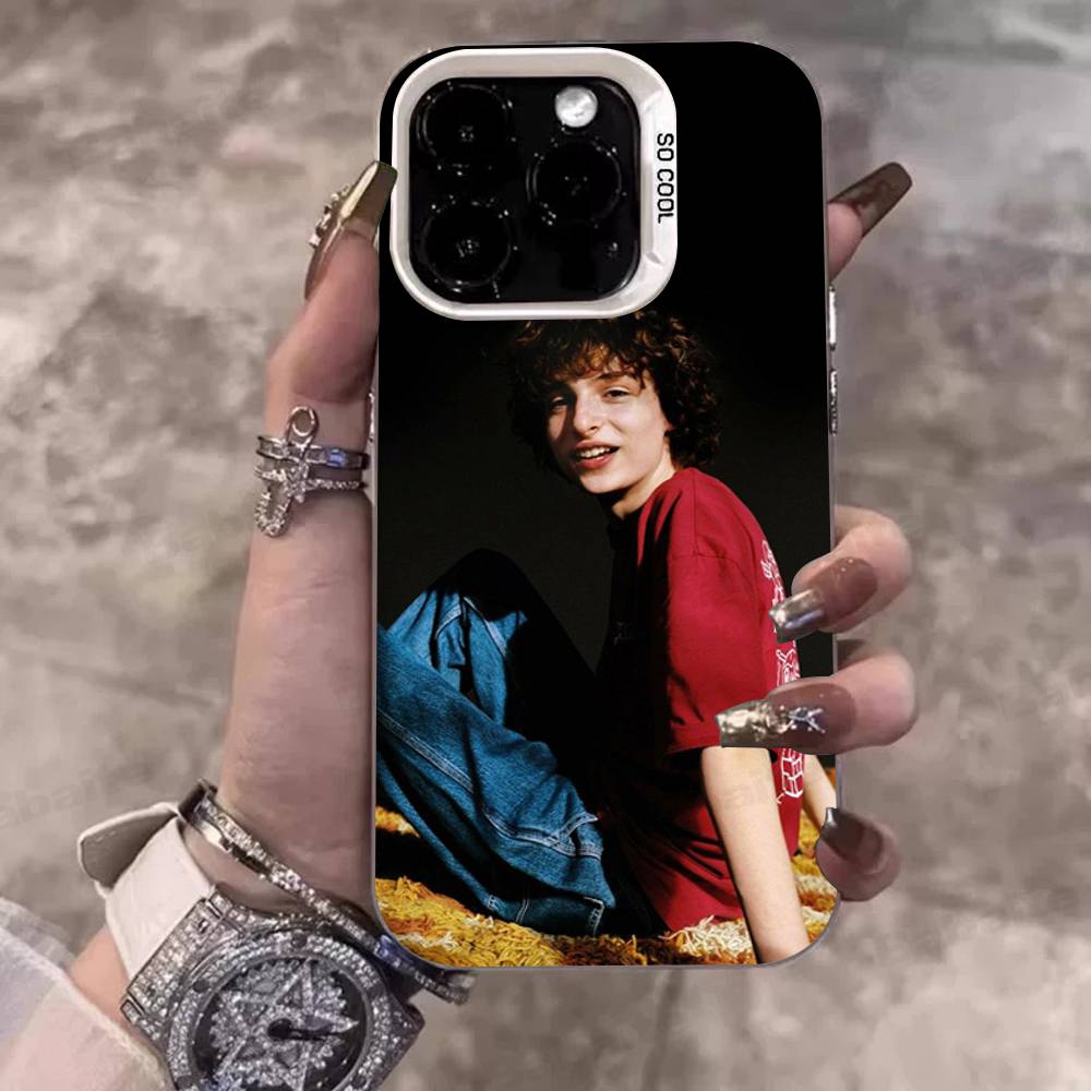 

Finn Wolfhard Actor Singer Phone Case For IPhone 17 16 15 14 13 12 11 Pro Max Plus Pro Colorful Shell iPhone 15 pro