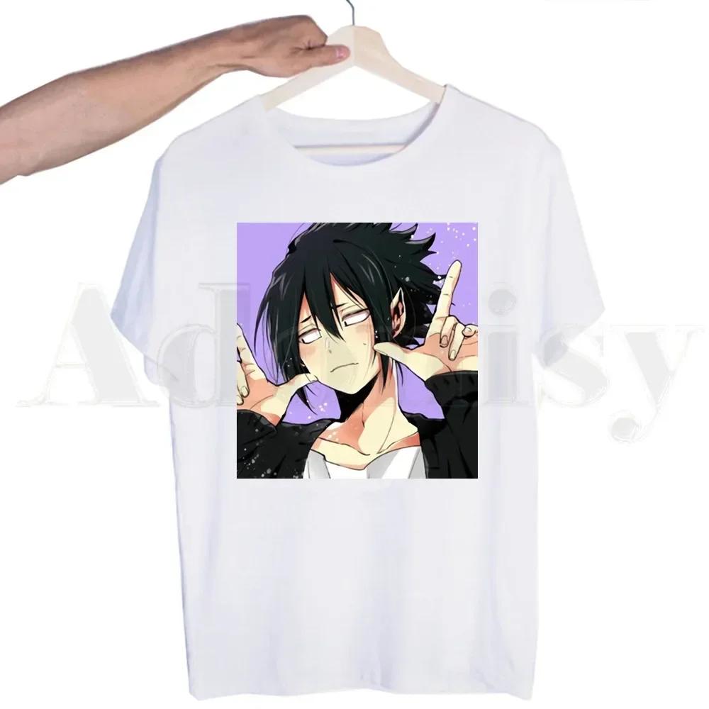 BNHA MHA My Hero Academia Anime Tamaki Amajiki T-shirt for Men Short Sleeve Men Tops T Shirt for Male White T Shirt Women Tees