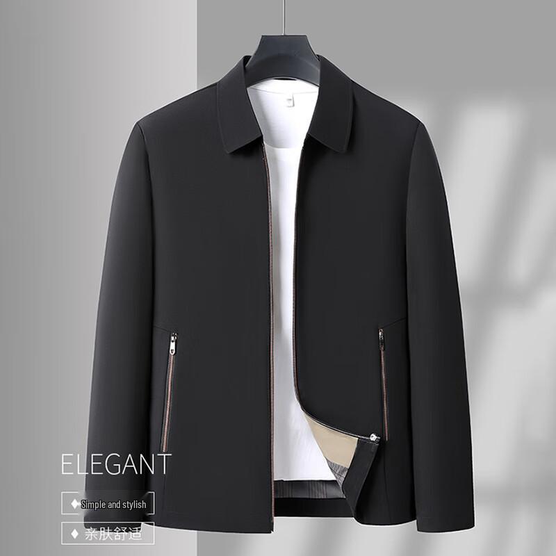 ROMON Men's Business Lapel Executive Jacket