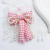 Bows Keychains for Women Cute Bowknot Beaded Keyring Charm Aesthetic Phone Chain Accessories Key Chain for Car Key