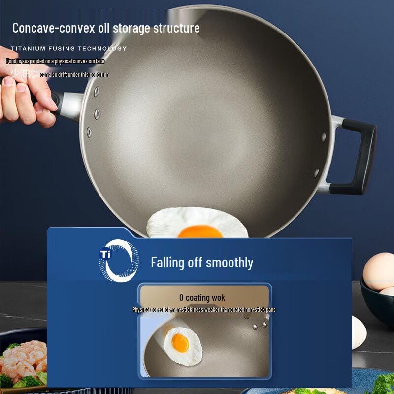 ASD Titanium Non-Stick Wok