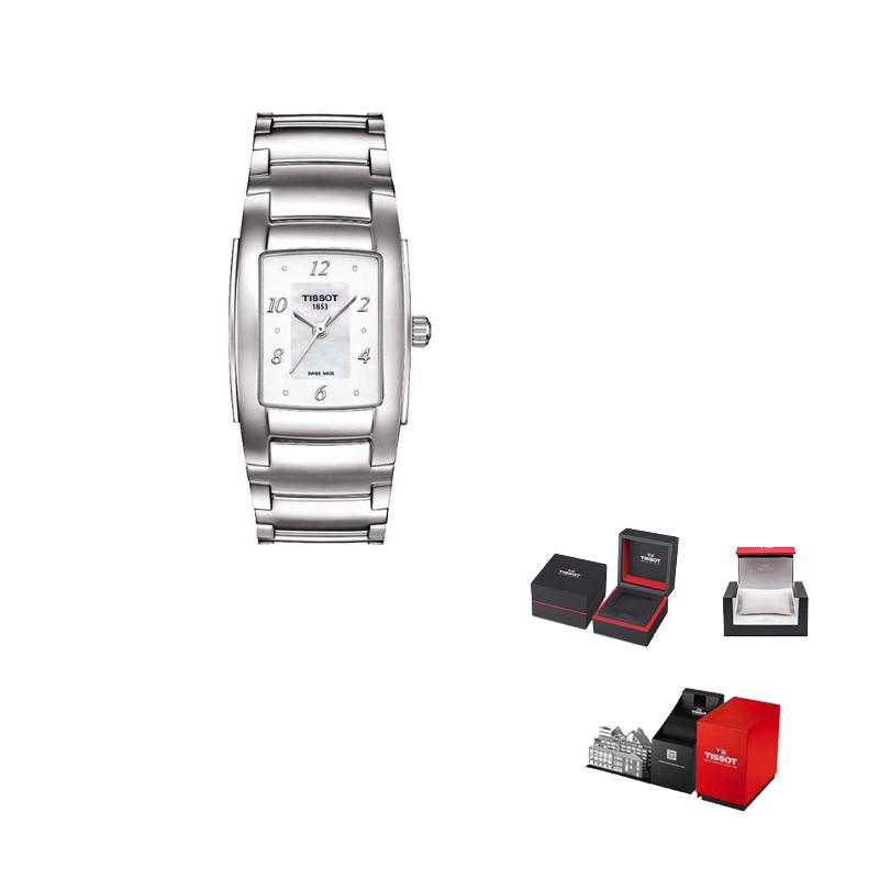 

TISSOT T LADY Tianjie Collection Quartz Movement Women s Watch 25.4mm White Dial Stainless Steel Case T073.310.11.116.00 Silver Strap